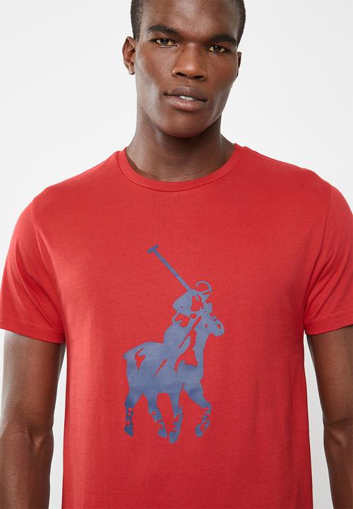 POLO - Classic big pony short sleeve crew neck T-shirt - red 