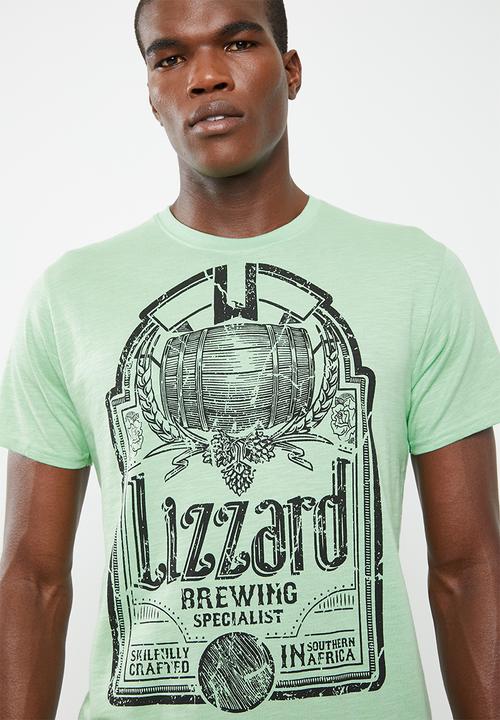 Lizzard - Specialist tee - green 