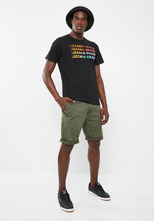 Lizzard - Jano tee - black