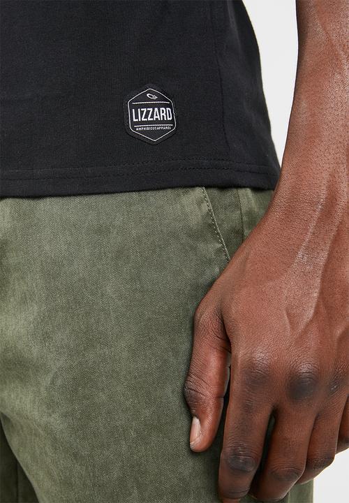 Lizzard - Jano tee - black