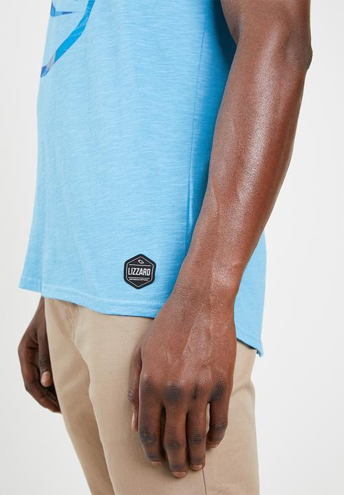 Lizzard - Pillar T-shirt - blue 