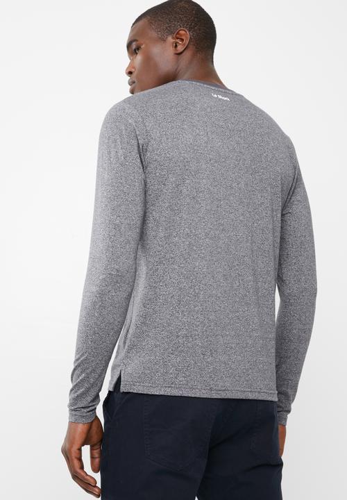 Le Shark - Highgate crew neck tee - grey