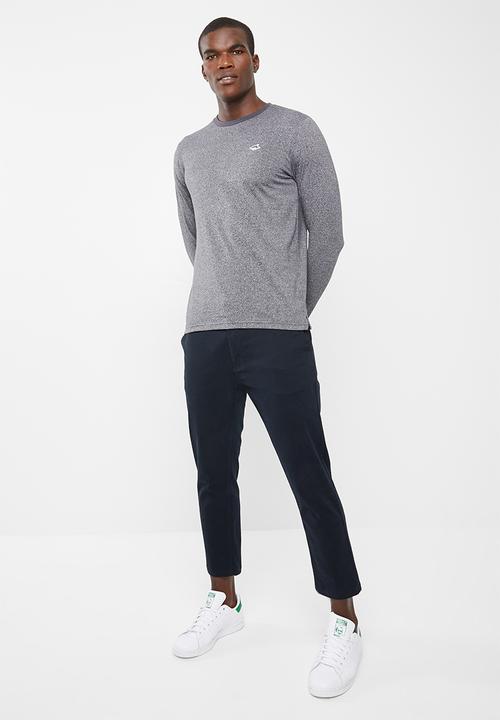 Le Shark - Highgate crew neck tee - grey