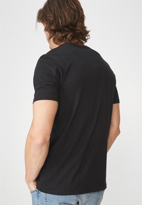 Cotton On - Tbar devil inside collaboration tee - black