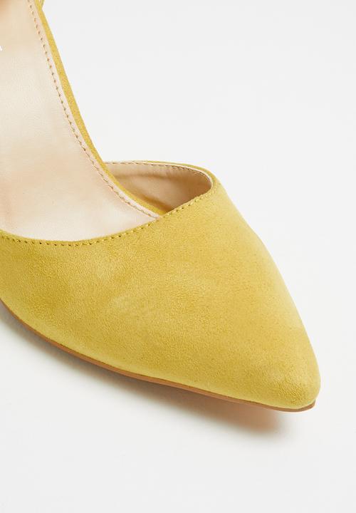 Superbalist - Farrah ankle strap heel - yellow