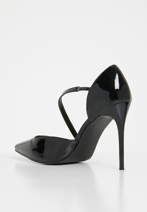 dailyfriday - Rachel court heel - black