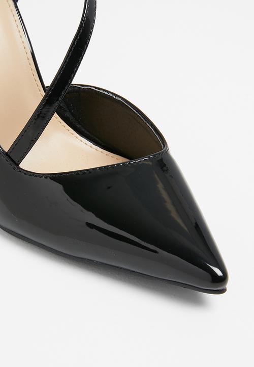 dailyfriday - Rachel court heel - black