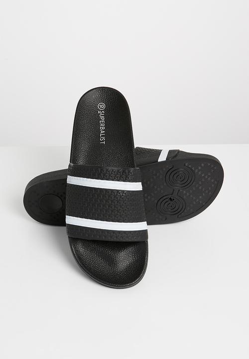 Superbalist - Pool slide - black & white
