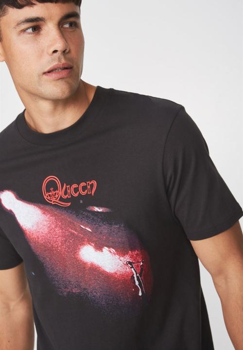Cotton On - Tbar Queen into the light collaboration tee - black