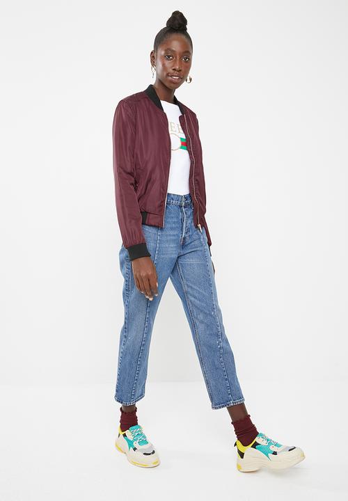 STYLE REPUBLIC - Bomber jacket - burgundy