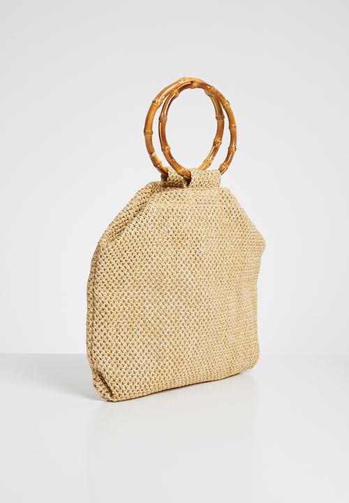 Superbalist - Serena bamboo handle bag - brown 
