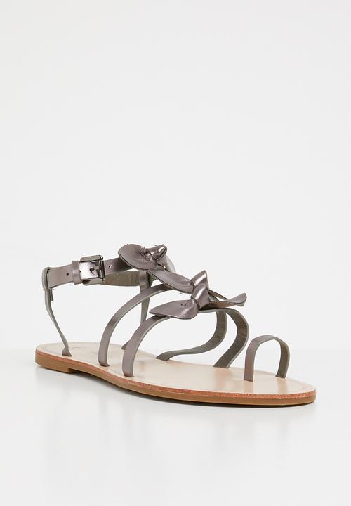 Miss Black - Hania sandal - grey