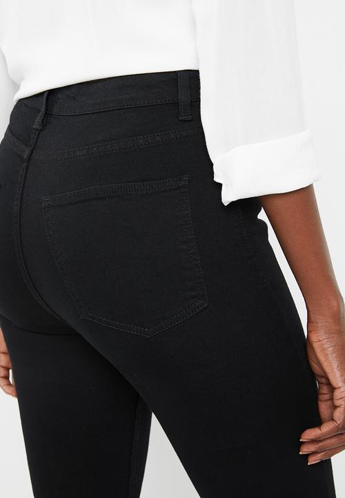 Superbalist - Hi-rise skinny jeans - black