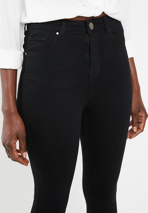 Superbalist - Hi-rise skinny jeans - black
