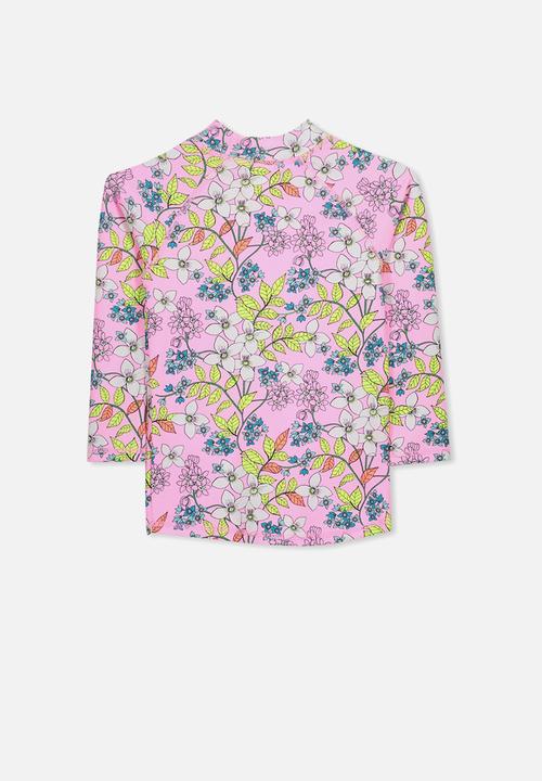 Cotton On - Hamilton long sleeve rash  - multi