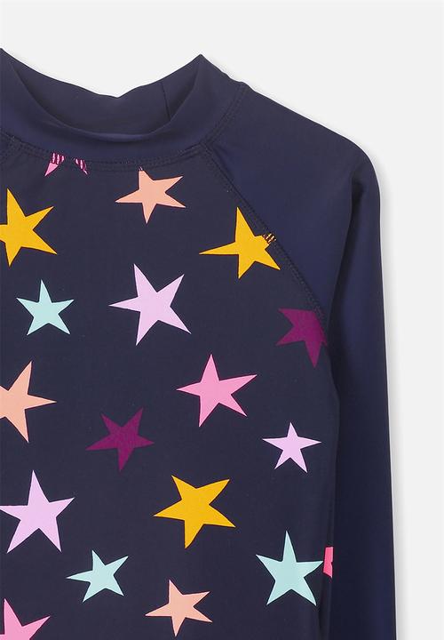 Cotton On - Hamilton long sleeve rash vest - multi