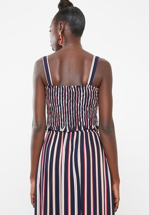 Superbalist - Sweetheart neckline cami - navy
