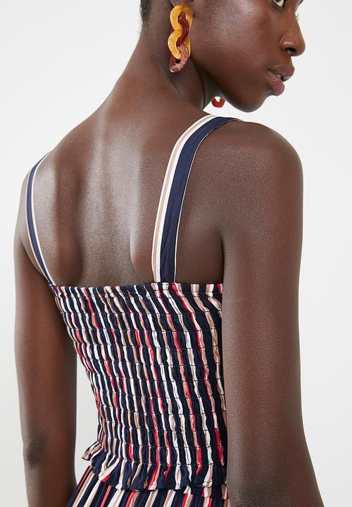 Superbalist - Sweetheart neckline cami - navy