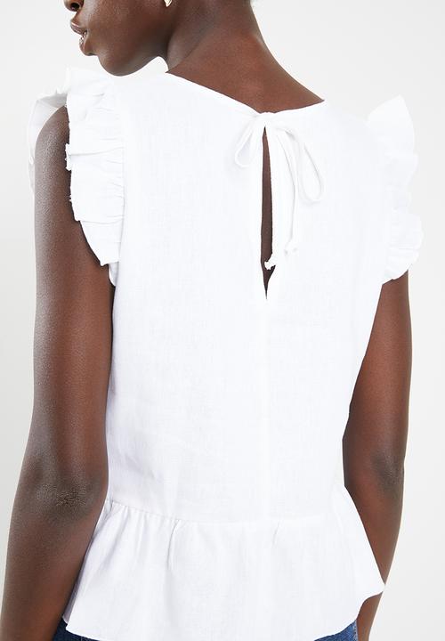 Superbalist - Poplin blouse - white
