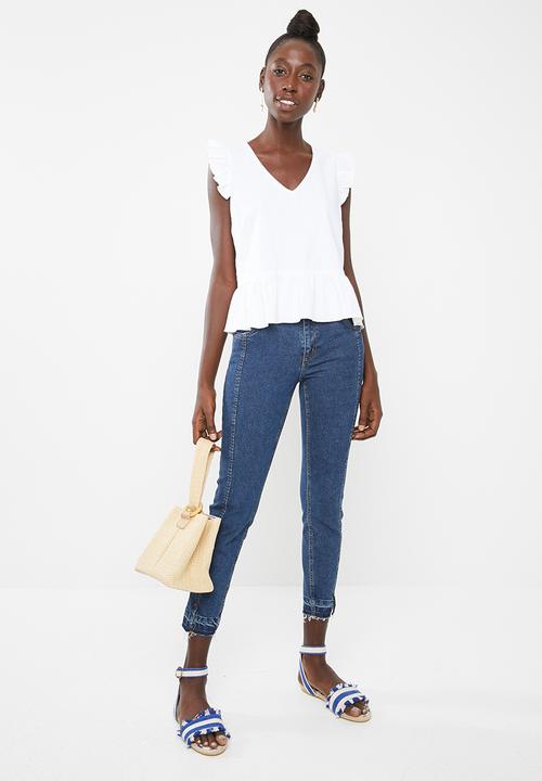 Superbalist - Poplin blouse - white