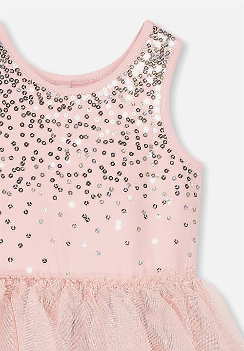 Cotton On - Iris tulle dress - pink 
