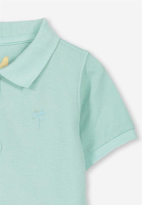 Cotton On - Kenny 3  polo - green