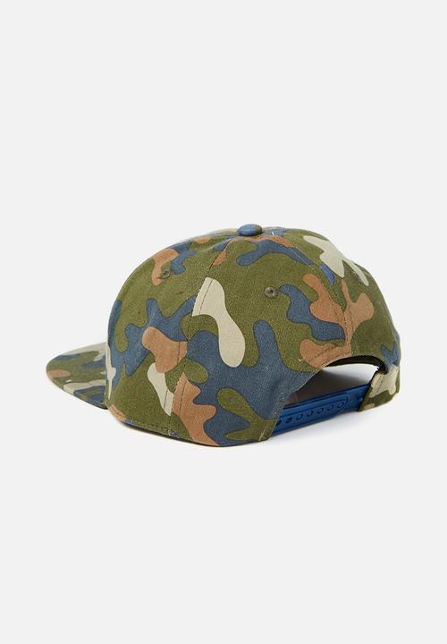 Cotton On - Flat peak cap - multi
