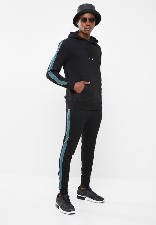 Superbalist - Taped sweat jogger - black