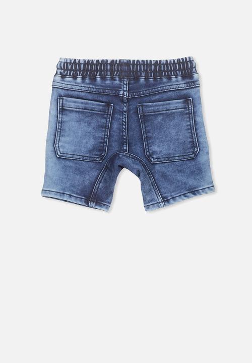 Cotton On - Abe denim short - blue