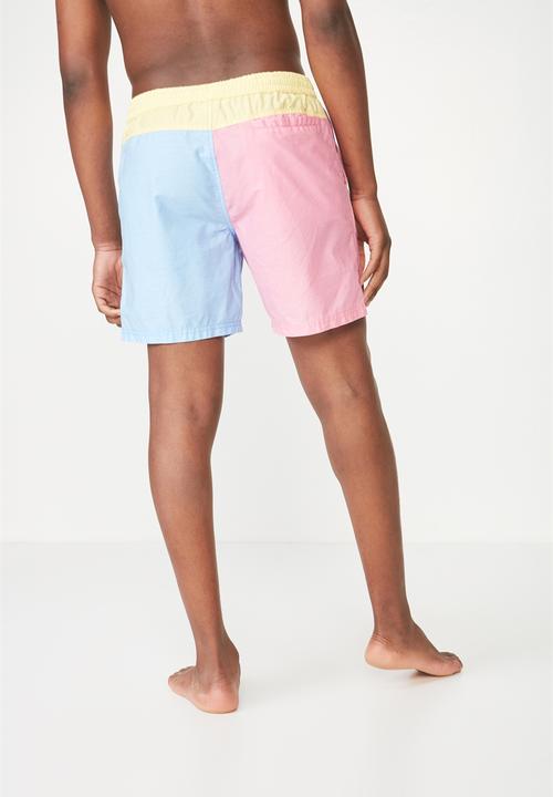 Cotton On - Hoff short - pink & blue 