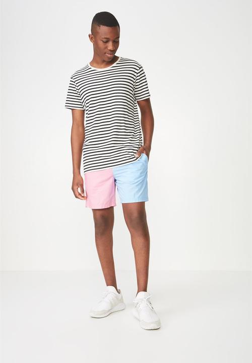 Cotton On - Hoff short - pink & blue 