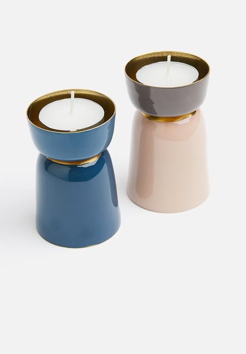 Sixth Floor - Naomi tealight set of 2