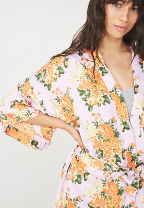 Cotton On - Kimono gown - lilac