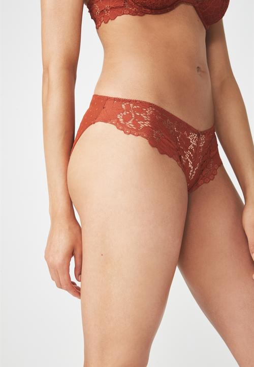 Cotton On - Maddie bikini brief - red