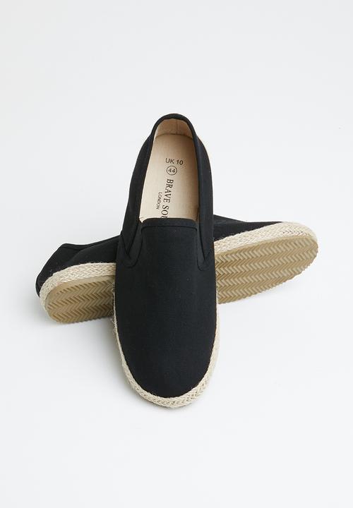 Brave Soul - Sail espadrilles - black