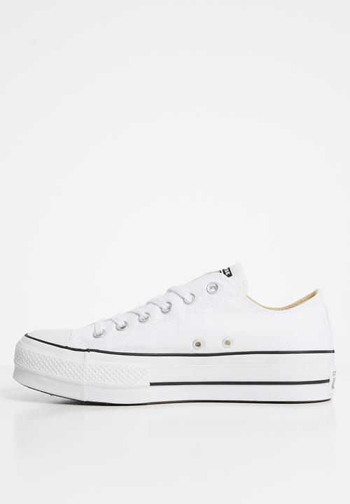 Converse - Chuck Taylor All Star Lift Platform Canvas - White/Black/White