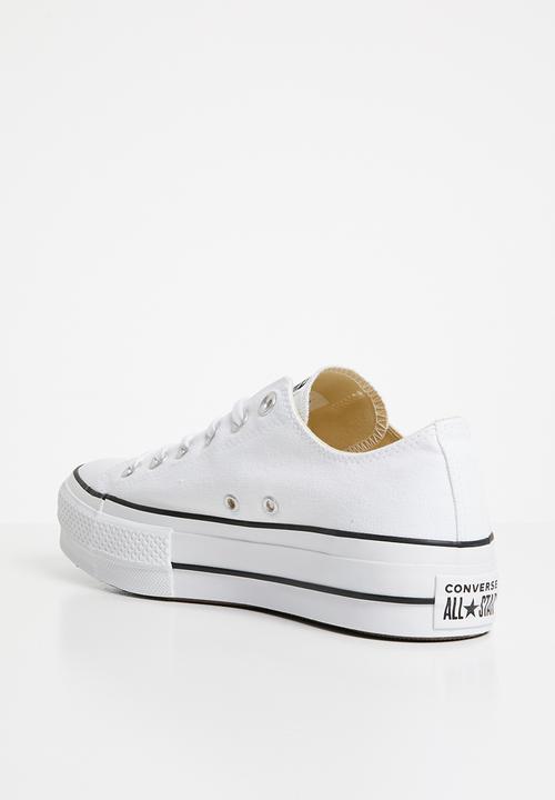 Converse - Chuck Taylor All Star Lift Platform Canvas - White/Black/White