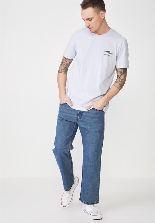 Cotton On - Tbar collaboration tee - grey 
