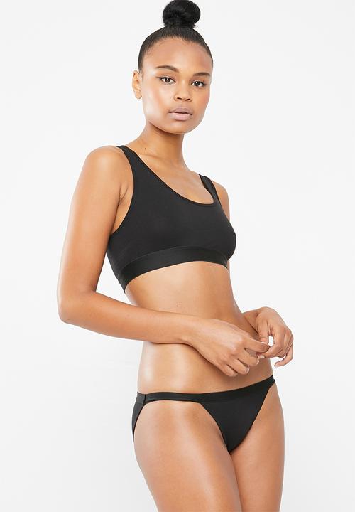 Superbalist - Pack of 3 panties - black 