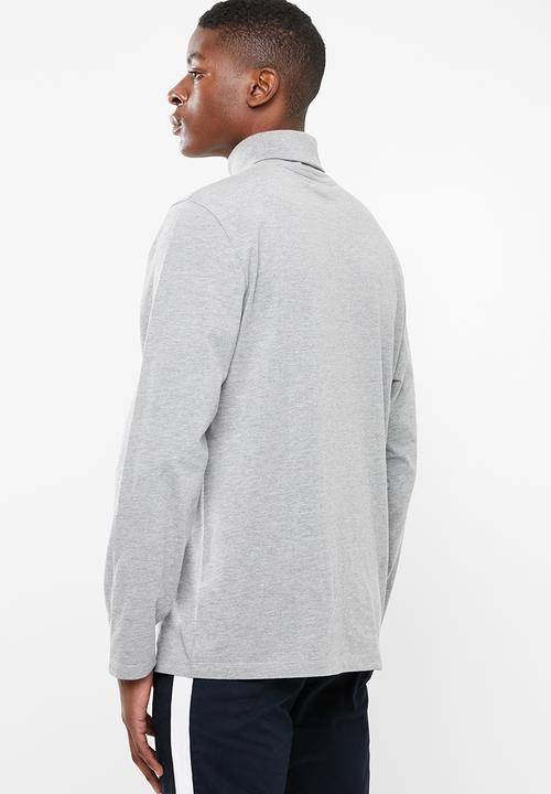 Superbalist - Plain roll neck tee - grey