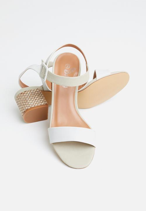 Butterfly Feet - Ankle strap heels - grey