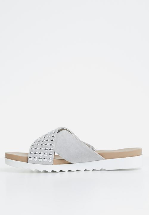 Butterfly Feet - Studded sandals - grey