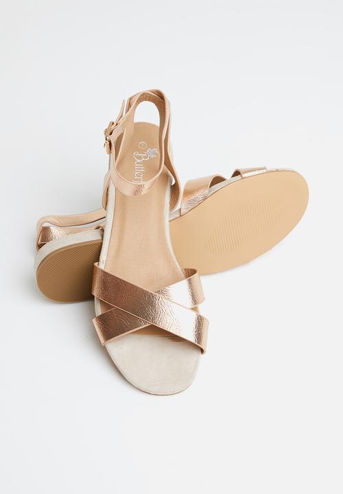 Butterfly Feet - Metallic sandals - neutral
