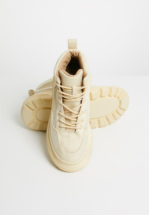 Missguided - Double sole hiking trainer - neutral