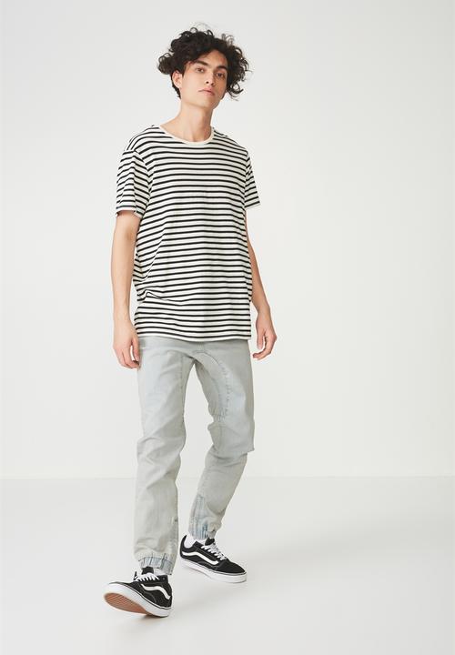 Cotton On - Slim denim jogger - blue