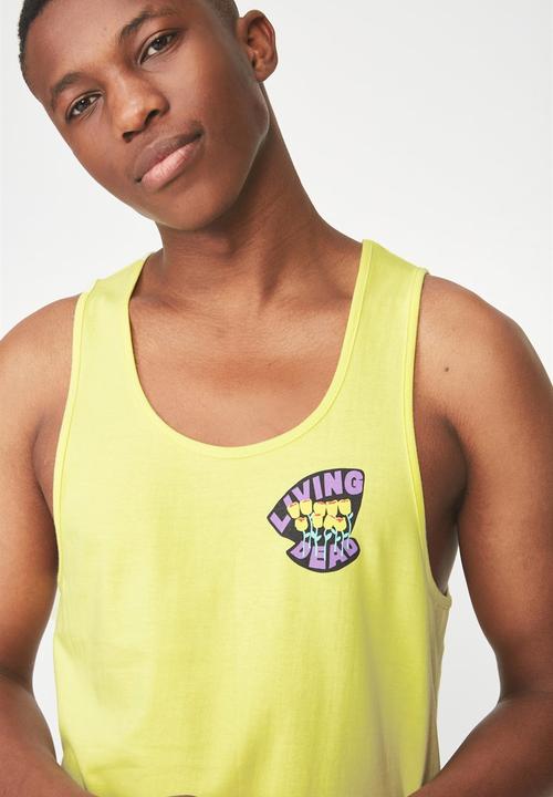 Cotton On - Tbar tank - yellow