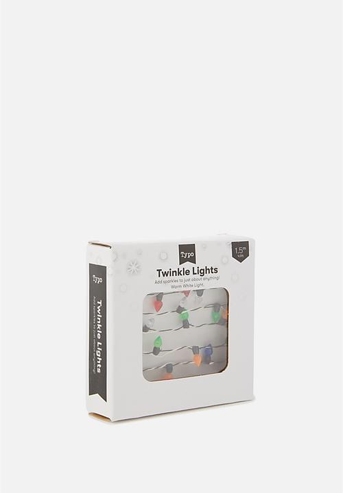 Typo - Twinkle lights 1.5m - bright bulbs