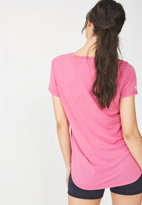 Cotton On - Gym T-shirt - pink