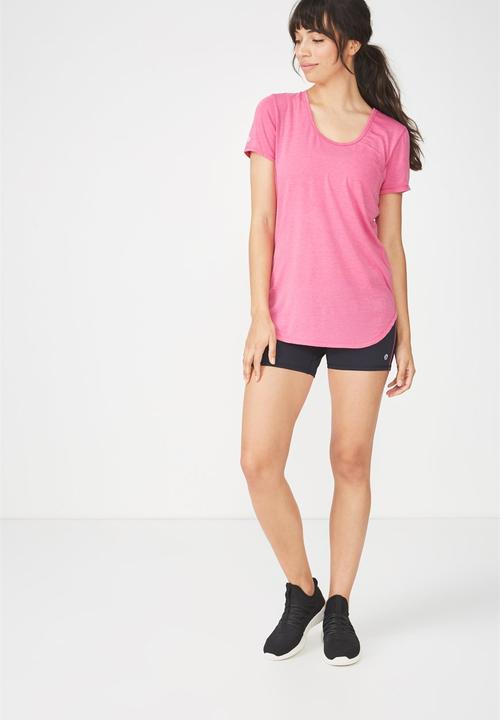 Cotton On - Gym T-shirt - pink