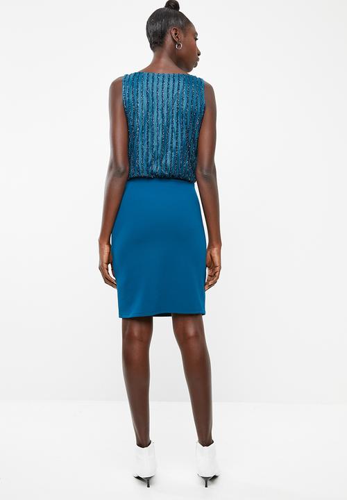 Vero Moda - Shane sleeveless short dress - blue